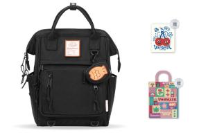 Женский рюкзак VANWALK Cheese Series, Красный яблочный пирог (большой)