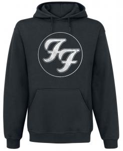 Толстовка с капюшоном Foo Fighters Logo In Circle, черный