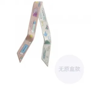 HERMES Шёлковый шарф Multicolor, Pink