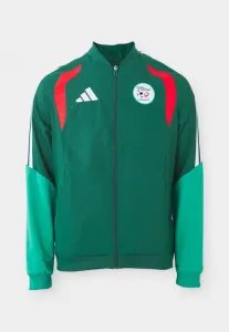 Предматчевая куртка фафа, форма национальной сборной Adidas Performance, Team Dark Green