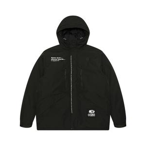 Пуховик мужской черный BKX Aape