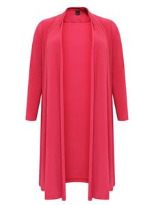 Вязаный кардиган Yoek DOLCE, розовый