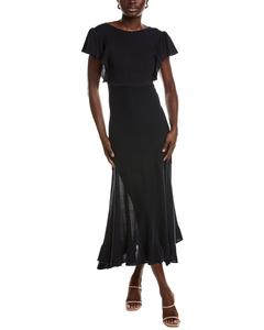 Платье-халат ba&sh Ba&Sh, морской