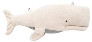 Подушка Crochetts Plüschtier Belugafisch, бежевый