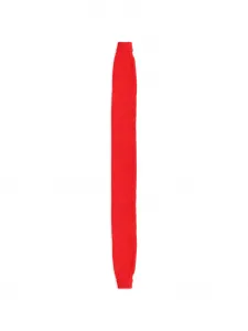 Шарф в рубчик YMC, красный