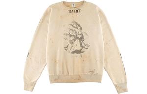 SAINT Mxxxxxx Свитшот SAINT Mxxxxx унисекс коричневый