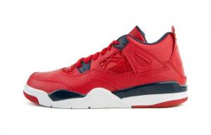 Jordan Air Jordan 4 Детские баскетбольные кроссовки BP, Red