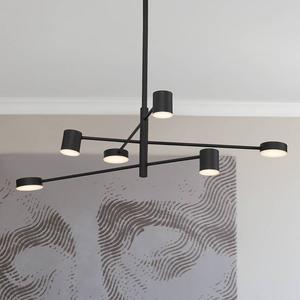 Подвесной светильник Nova Luce Nordik Typ A, алюминий - количество языков пламени: 6