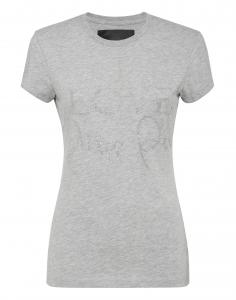 Футболка с круглым вырезом SS PHILIPP PLEIN, серый
