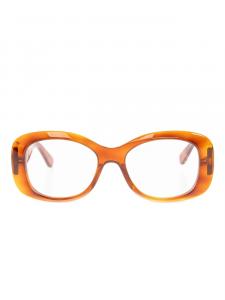 Очки VALENTINO GARAVANI EYEWEAR в большой оправе, коричневый