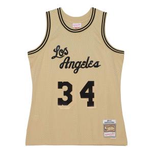 Джерси Mitchell & Ness x NBA Los Angeles Lakers 1996-97 Swingman Jersey 'Shaquille O'neal 34', золотой
