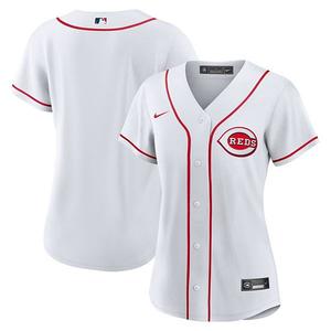 Женская белая бейсболка Cincinnati Reds Nike