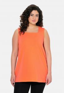 Топ LONG CARREE-AUSSCHNITT ÄRMELLOS Ulla Popken, коралловый