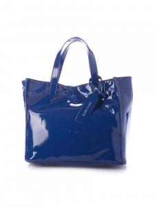 Сумка-шоппер Cachecache / Квадратная сумка из мягкой эмали, размер S