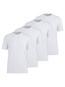 OLYMP Набор из 4 белых футболок