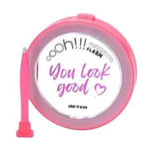 Двойное зеркало с подсветкой и зажимом Espejo Ohhh! Tweezer Flash Beter, 1 UD