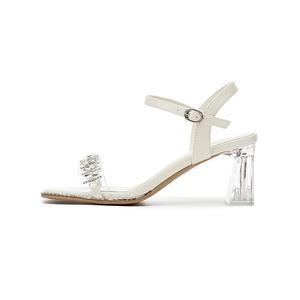 Сандалии DAPHNE One-Strap Sandals Women's, серебряный