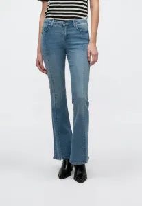 Джинсы-Клеш в стиле ретро от onllush Only, Light Blue Denim