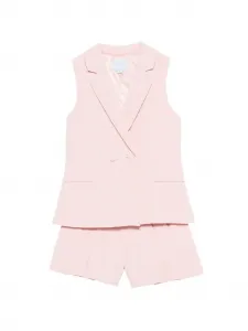 Розовый комплект из шорт и топа Abel & Lula, розовый