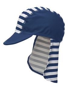 Бейсболка Playshoes, белый/темно-синий