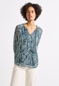 Блуза Street One Blouse, Blau/Blue
