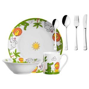 Набор детской посуды Leonardo mit Besteck Bambini, 1x1x1 см, красочный