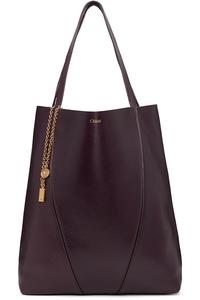 Chloé Большая коричневая сумка-шоппер "Chloé"
