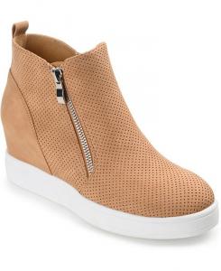 Женские кроссовки Pennelope на танкетке Journee Collection, цвет Tan