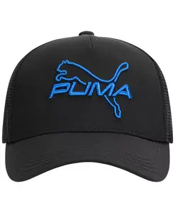 Мужская кепка с 3D вышитым логотипом Puma, черный