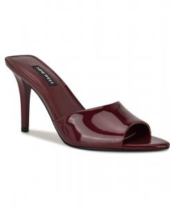 Женские сандалии-шпильки Hather без шнурков Nine West, Dark Red Patent