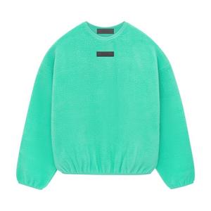 Толстовка Fear Of God Essentials Fear of God Essentials Polar Fleece Crewneck, зеленый