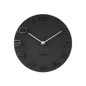 Настенные часы Karlsson On The Edge, 42x5x42 см, черный