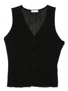 Топ тонкой вязки Majestic Filatures, черный