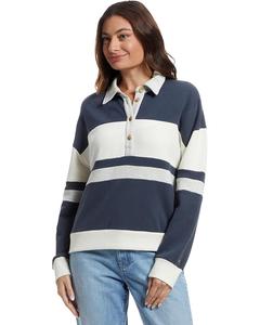 Женский худи Faherty High Standard Fleece Rugby, Retro Moon