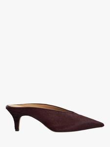 Решительные кожаные мюли с высоким подъемом Dune London