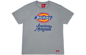 Футболка унисекс светло-серая Dickies, серый