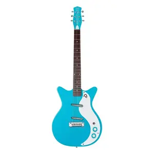 Электрогитара Danelectro '59M NOS+ - Baby Come Back Blue *Малый бизнес США*