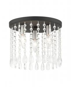 Потолочный светильник Elizabeth 3 Livex, черный