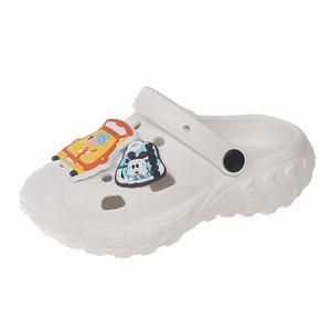 Детские тапочки для подростков с противоскользящей подошвой, амортизирующие и дышащие BOBDOG, белый