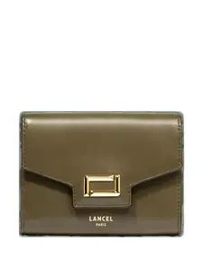 Кожаный кошелек Angele Lancel, зеленый