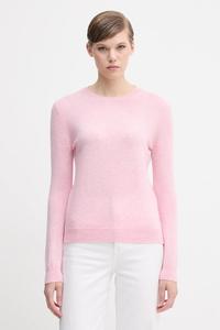 Шерстяной свитер United Colors Of Benetton, розовый