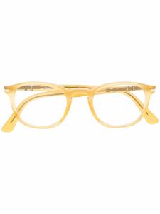 Очки в квадратной оправе с логотипом Persol, желтый