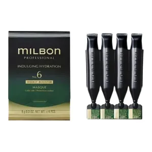 Увлажняющая маска для волос Smoothing Hydrating 9г*4/коробка MILBON, 9gx4/box