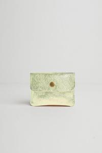 Маленький кожаный кошелек Betsy & Floss, металлик