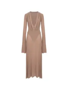 Макси-платье Suki Manuri, бежевый