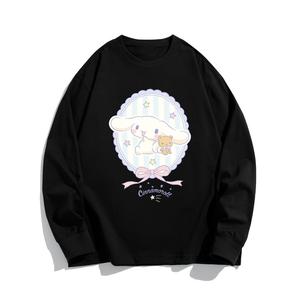 Футболка Unisex CINNAMOROLL Yugui Dog Sanrio, черный