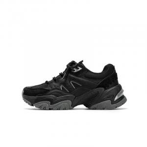 JEEP SPIRIT Женские низкие кэжуал кеды черные, цвет Black