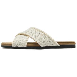 Тапочки-слайды 2 см женские AGSDON, Beige