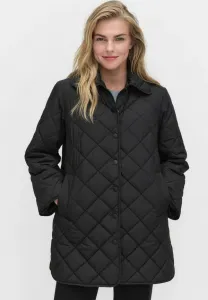 Стеганое зимнее пальто с поясом-бабочкой Stockh Lm, Black