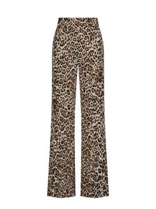 Брюки Nicowa Wide leg Pleated Pants COREANA, бежевый/коричневый